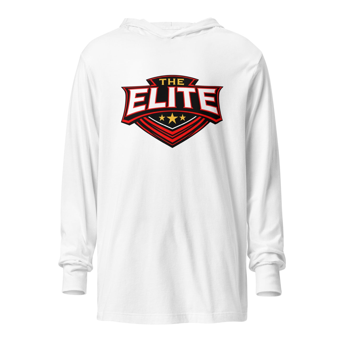 Performance | Hooded Long Sleeve T Shirt | The Elite | Shield Logo