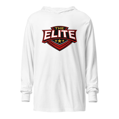 Performance | Hooded Long Sleeve T Shirt | The Elite | Shield Logo