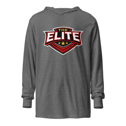Performance | Hooded Long Sleeve T Shirt | The Elite | Shield Logo