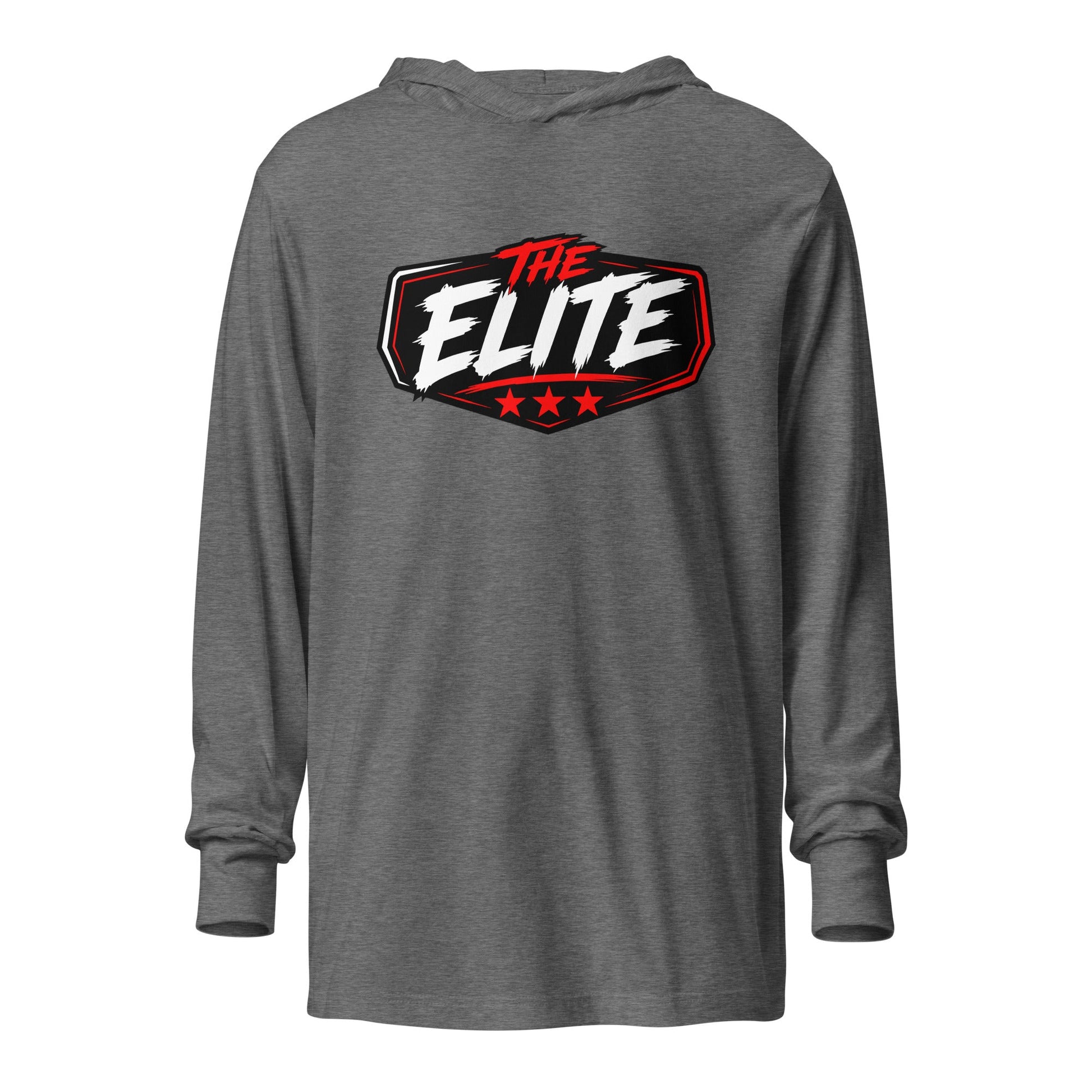Performance | Hooded Long Sleeve T Shirt | The Elite | Vanguard Logo