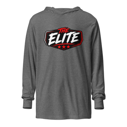 Performance | Hooded Long Sleeve T Shirt | The Elite | Vanguard Logo