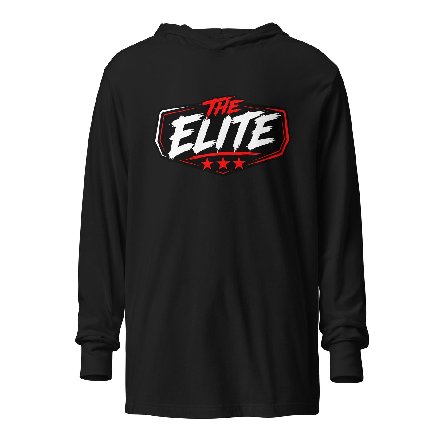 Performance | Hooded Long Sleeve T Shirt | The Elite | Vanguard Logo