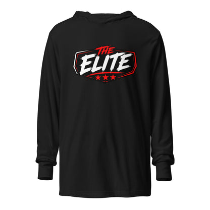 Performance | Hooded Long Sleeve T Shirt | The Elite | Vanguard Logo