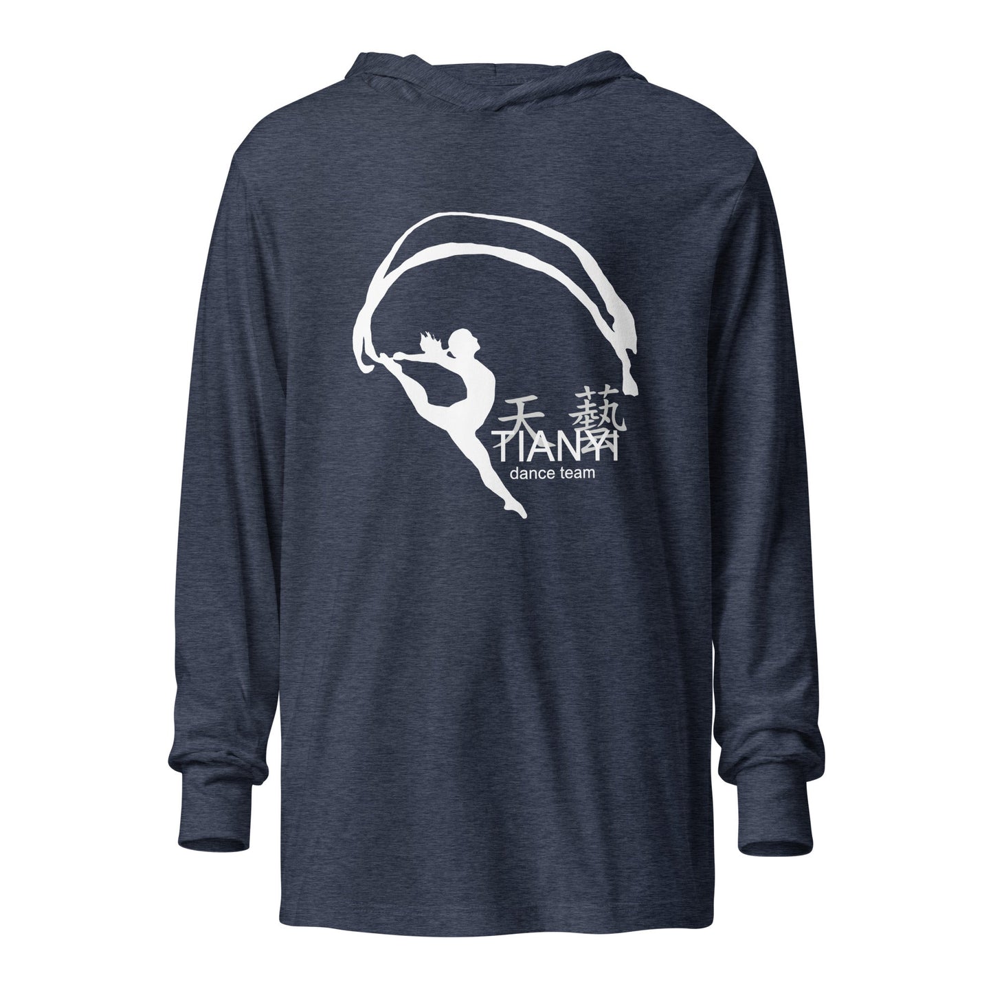 Performance | Hooded Long Sleeve T Shirt | Tianyi Dance Team | Alt Logo