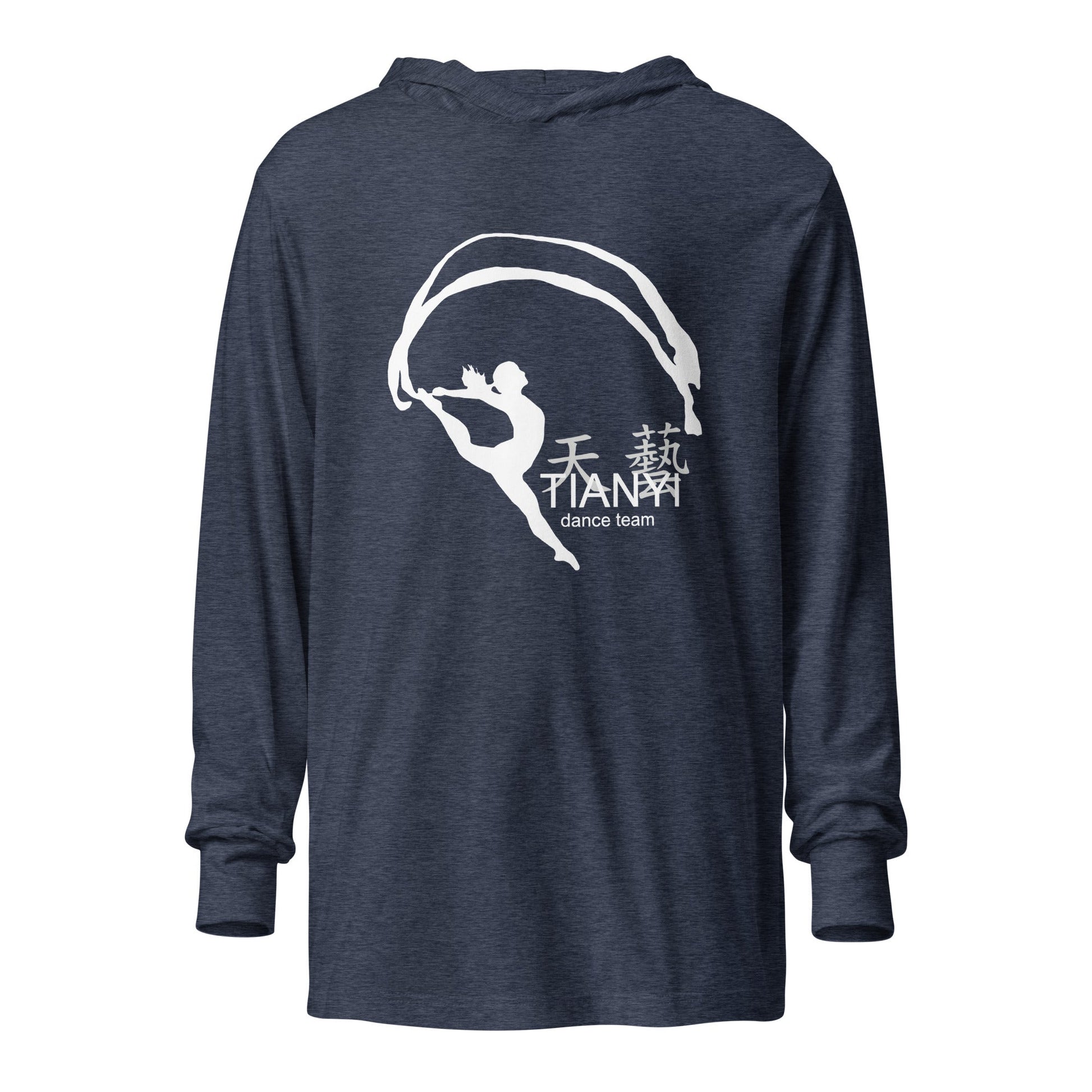 Performance | Hooded Long Sleeve T Shirt | Tianyi Dance Team | Alt Logo