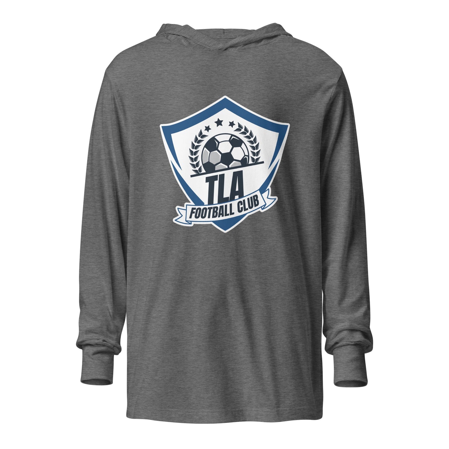 Performance | Hooded Long Sleeve T Shirt | TLA | Shield Logo