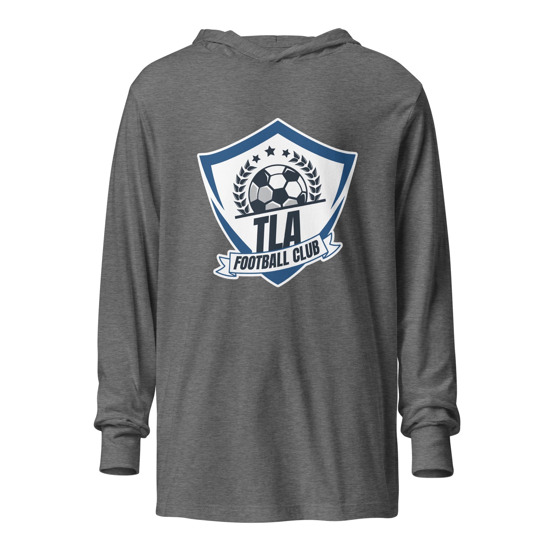 Performance | Hooded Long Sleeve T Shirt | TLA | Shield Logo