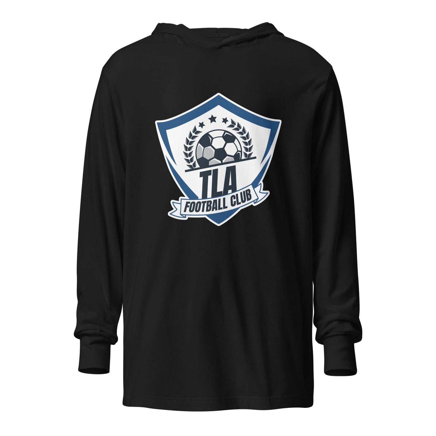 Performance | Hooded Long Sleeve T Shirt | TLA | Shield Logo