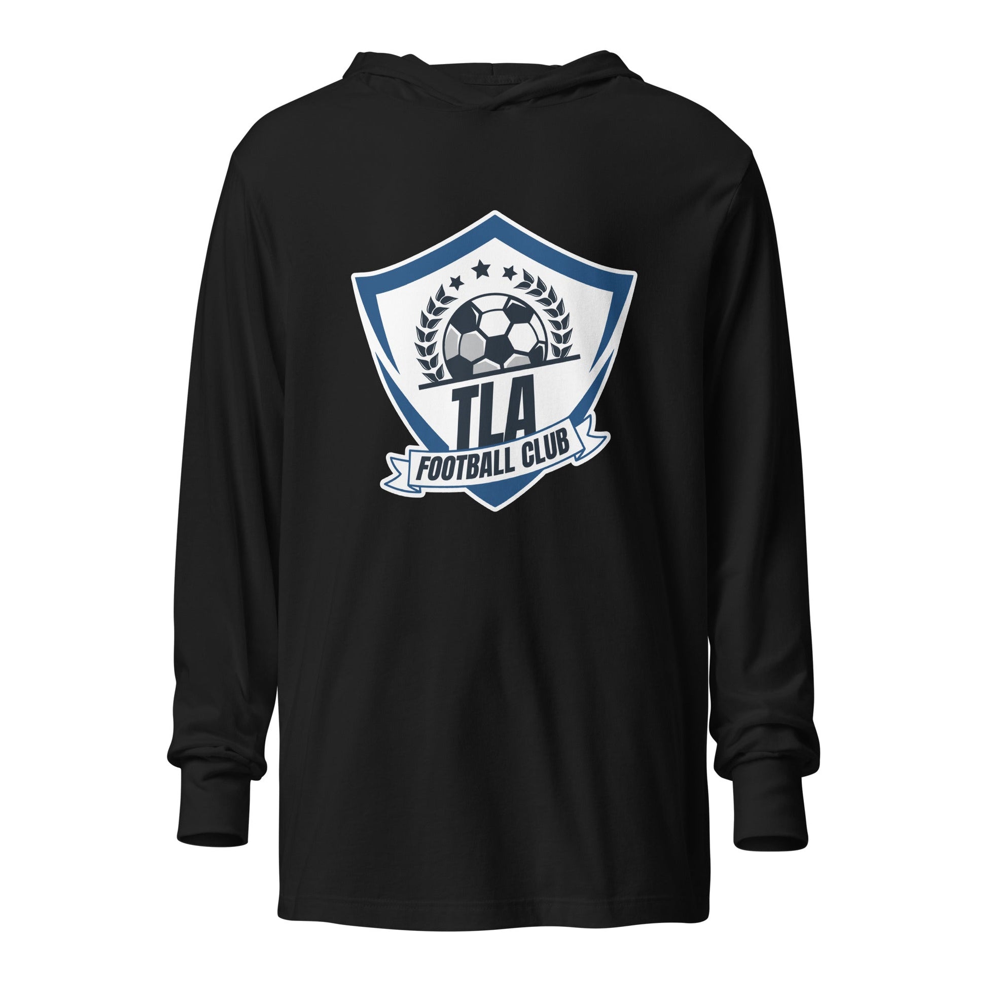 Performance | Hooded Long Sleeve T Shirt | TLA | Shield Logo