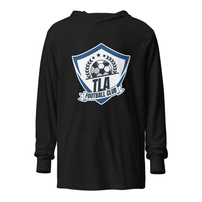 Performance | Hooded Long Sleeve T Shirt | TLA | Shield Logo