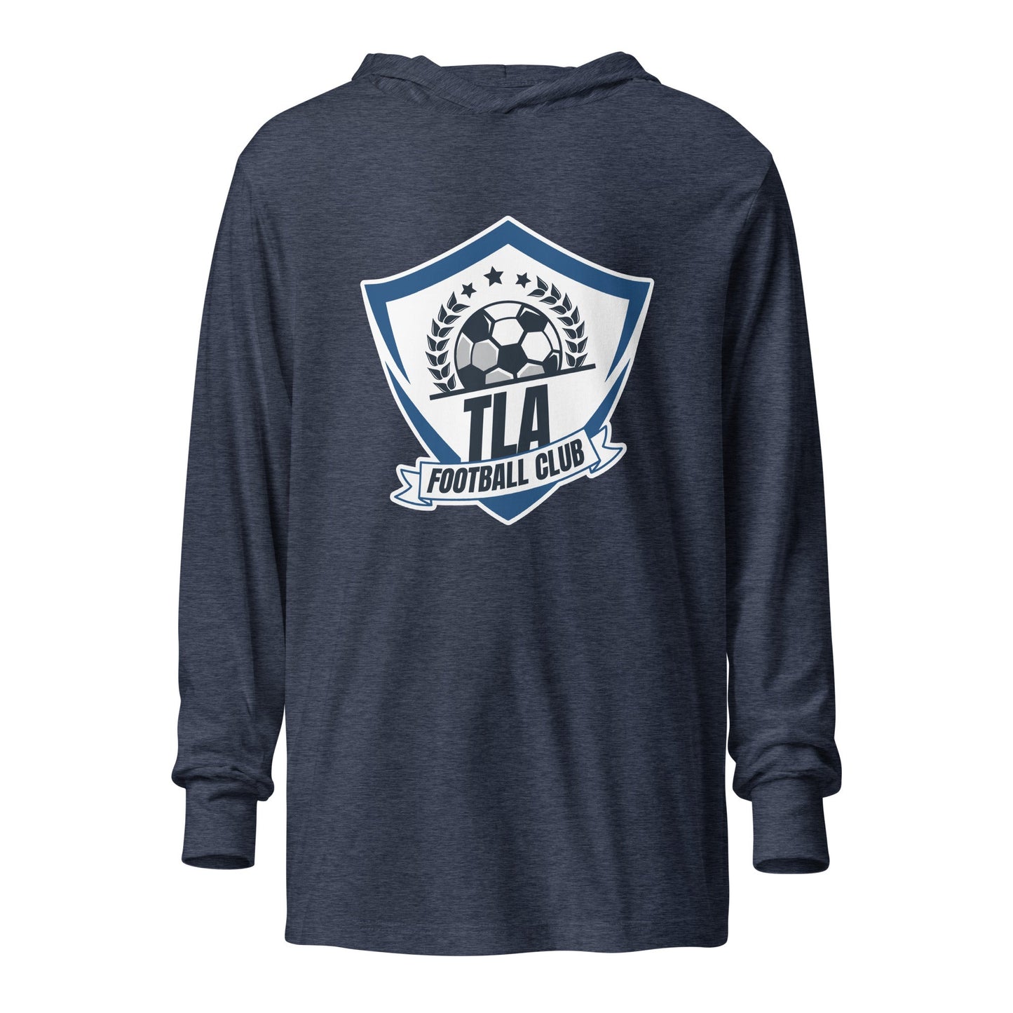Performance | Hooded Long Sleeve T Shirt | TLA | Shield Logo