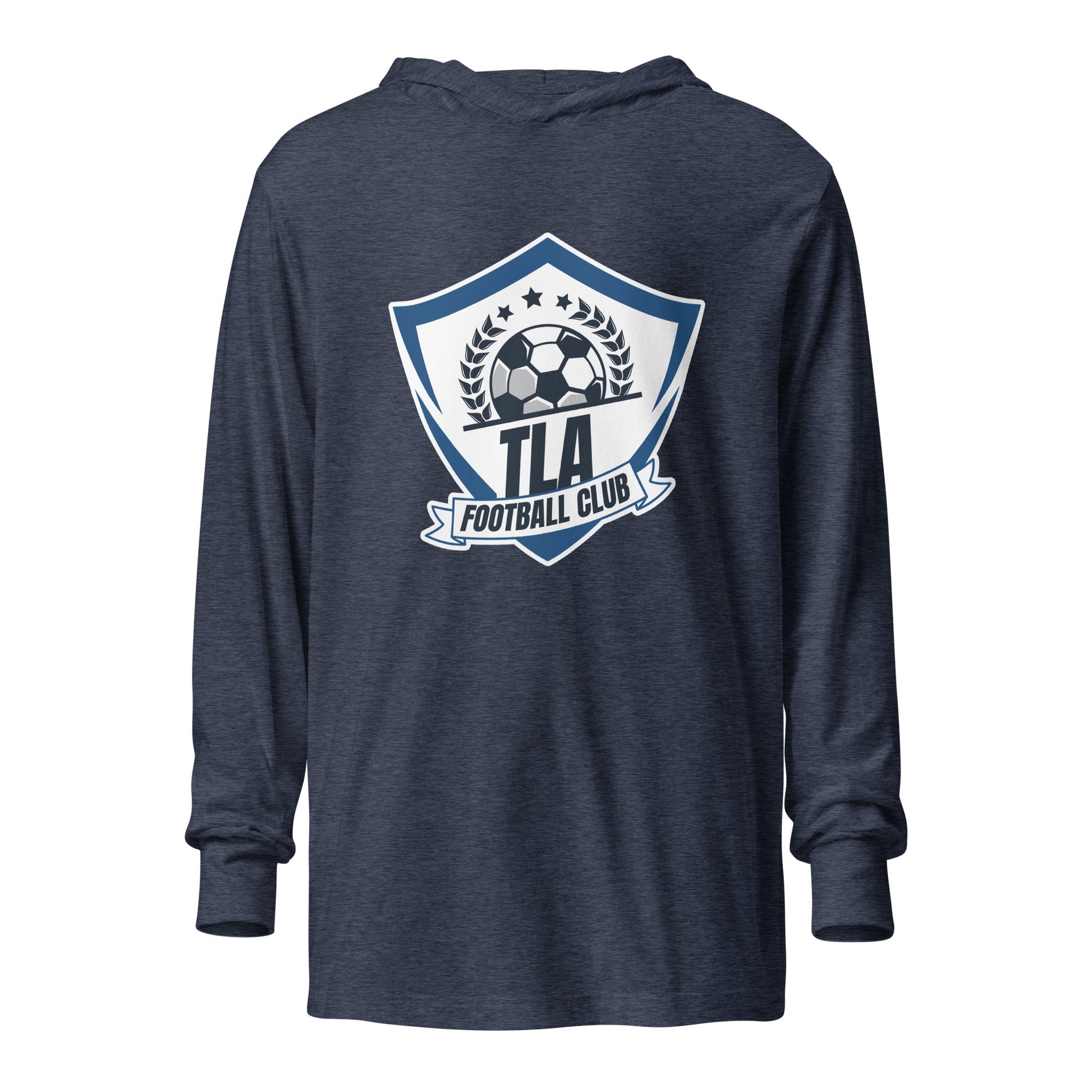 Performance | Hooded Long Sleeve T Shirt | TLA | Shield Logo