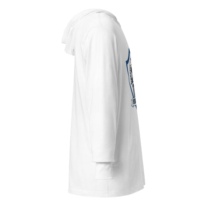 Performance | Hooded Long Sleeve T Shirt | TLA | Shield Logo