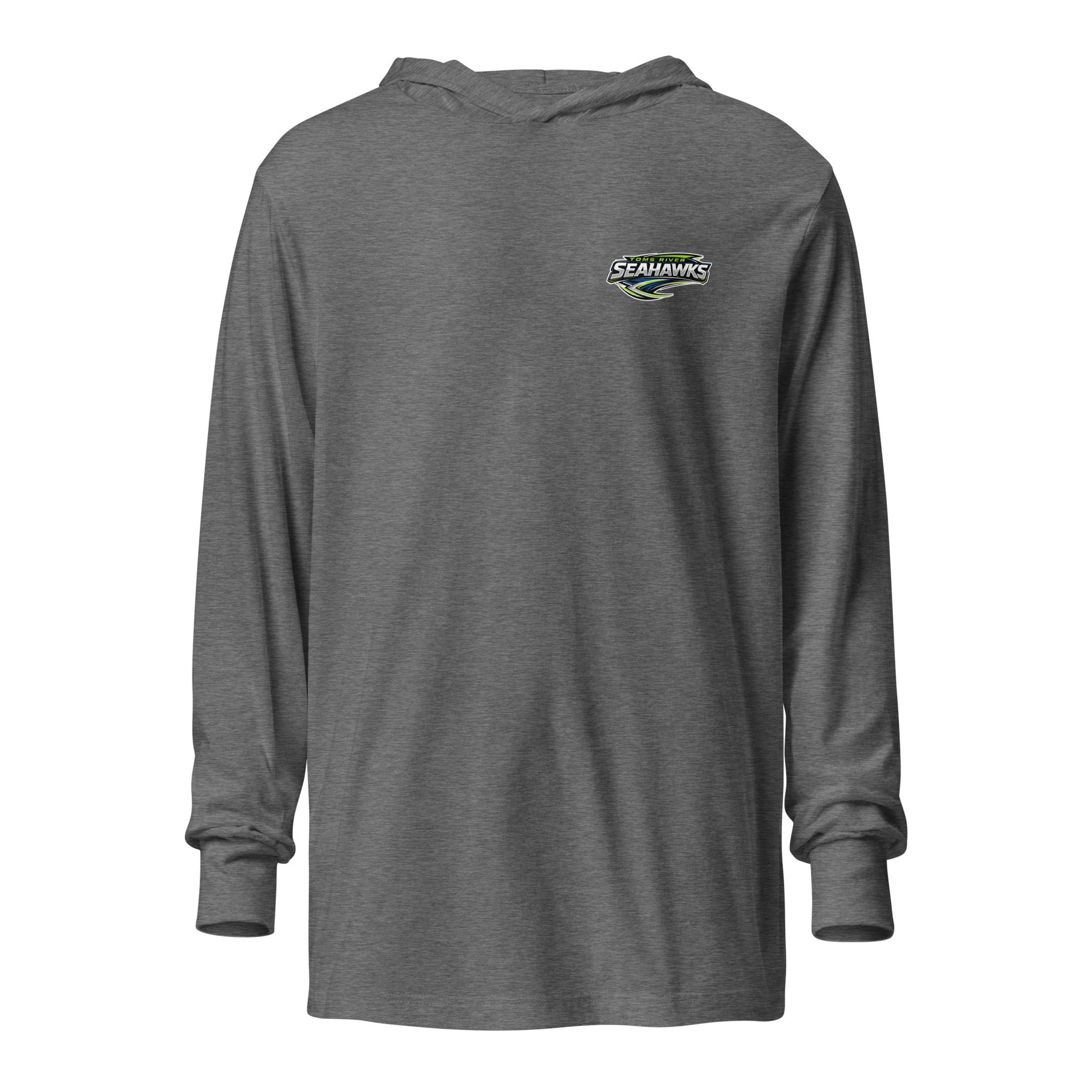 Performance | Hooded Long Sleeve T Shirt | Toms River Seahawks | Splash Logo