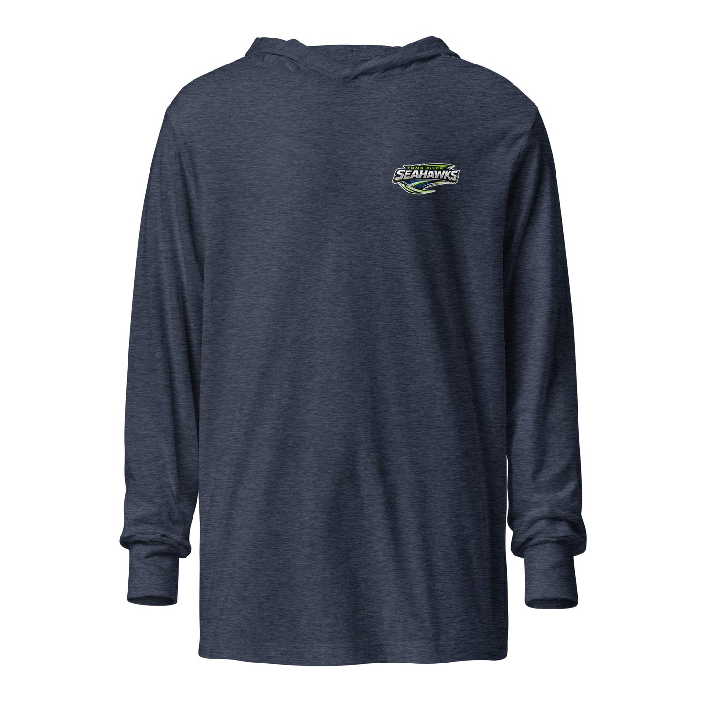 Performance | Hooded Long Sleeve T Shirt | Toms River Seahawks | Splash Logo