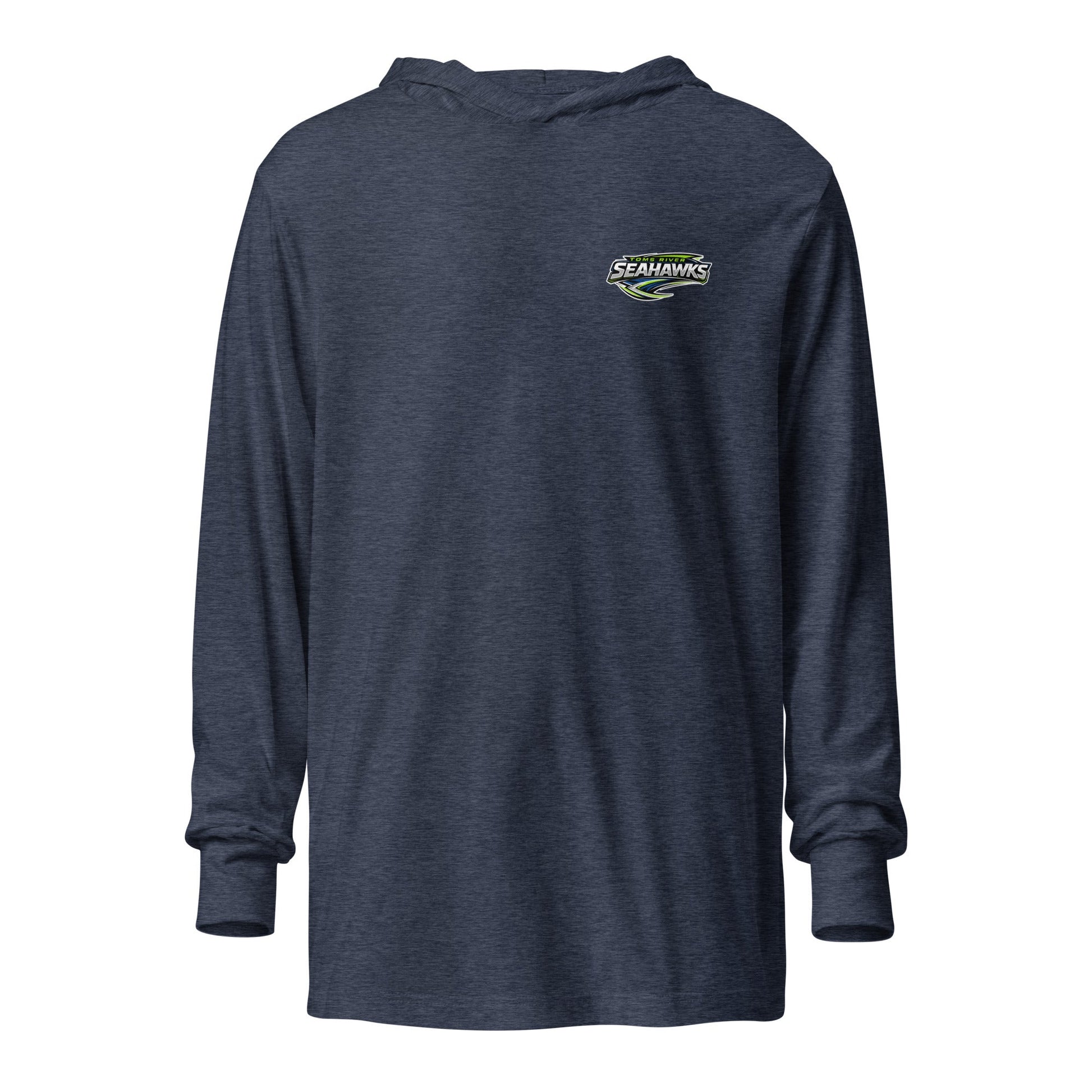 Performance | Hooded Long Sleeve T Shirt | Toms River Seahawks | Splash Logo