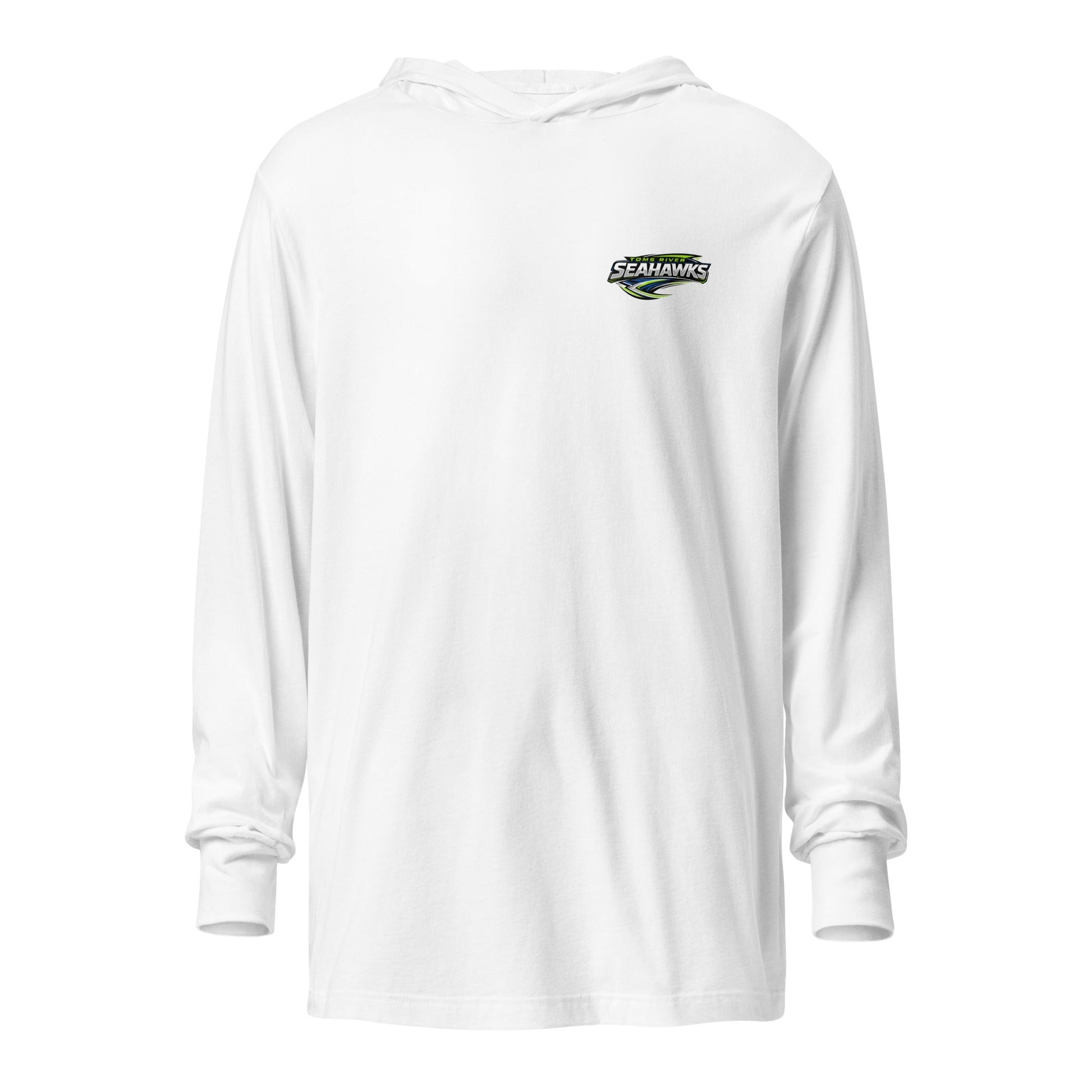Performance | Hooded Long Sleeve T Shirt | Toms River Seahawks | Splash Logo