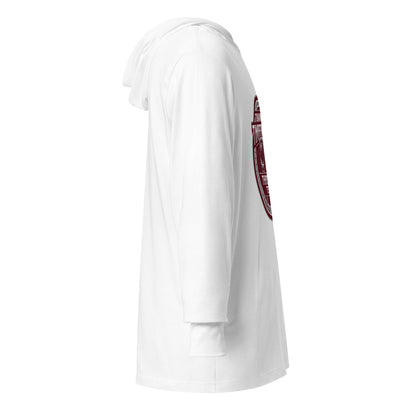 Performance | Hooded Long Sleeve T Shirt | Tonawanda High School Track and Field | Throwing Team Logo