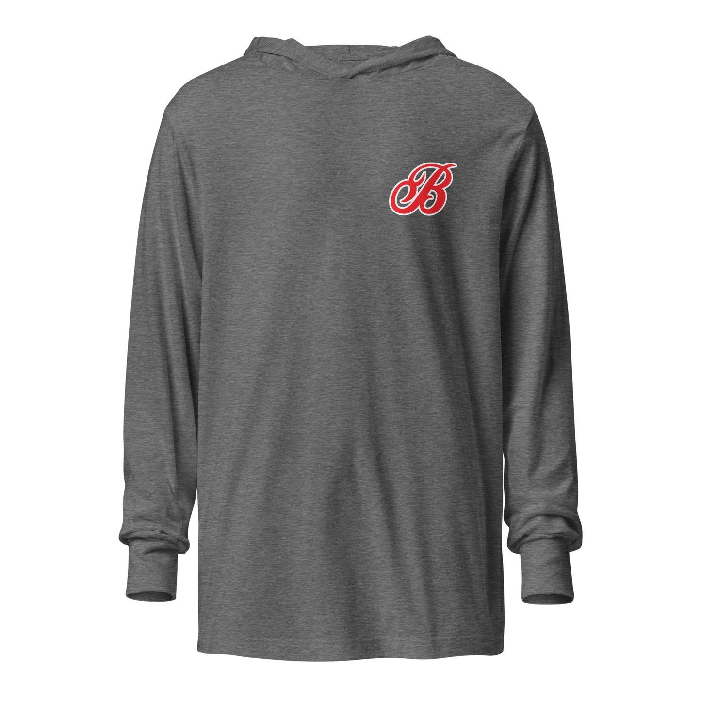 Performance | Hooded Long Sleeve T Shirt | Tri - City Baseball | Classic Logo