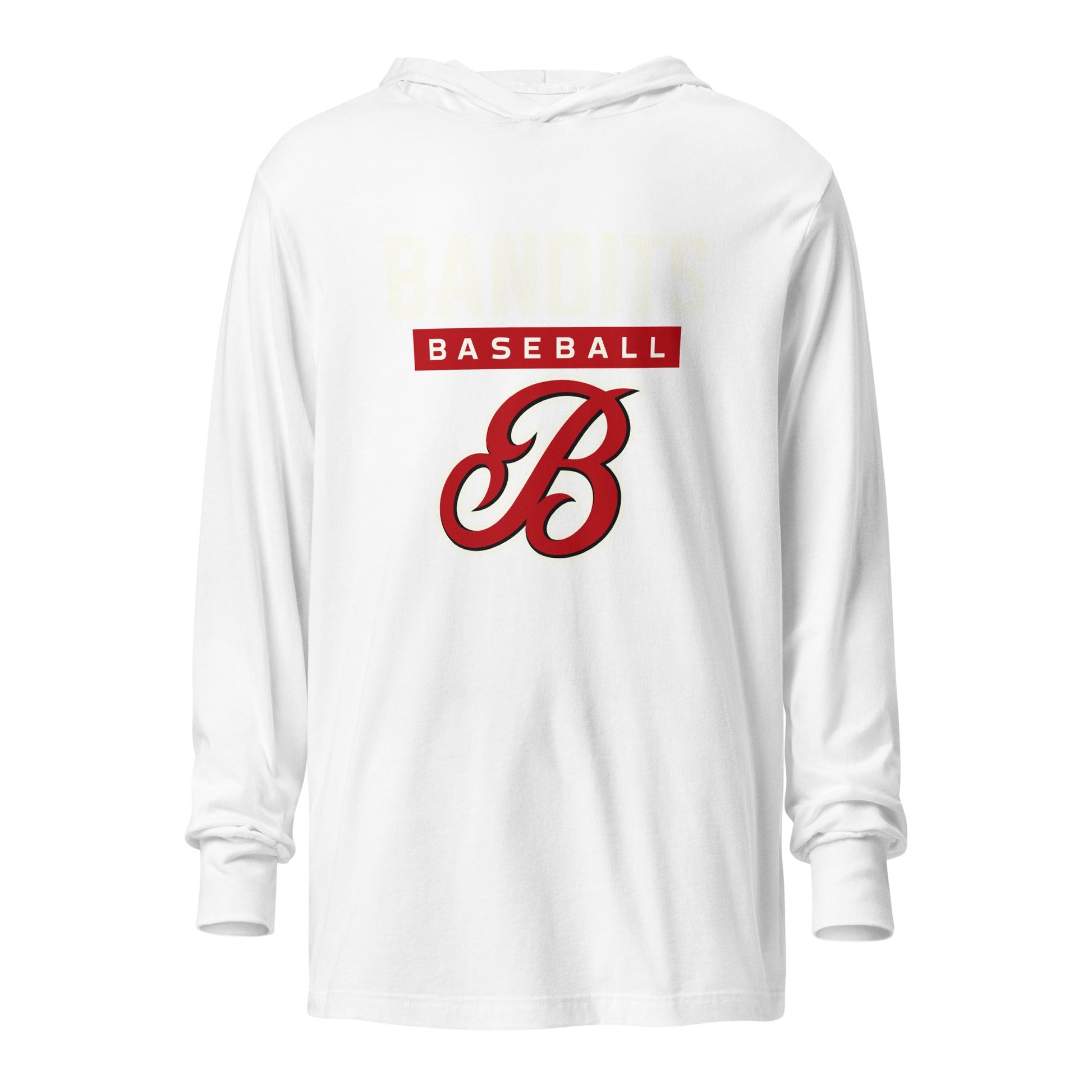 Performance | Hooded Long Sleeve T Shirt | Tri - City Baseball | Varsity Script Logo
