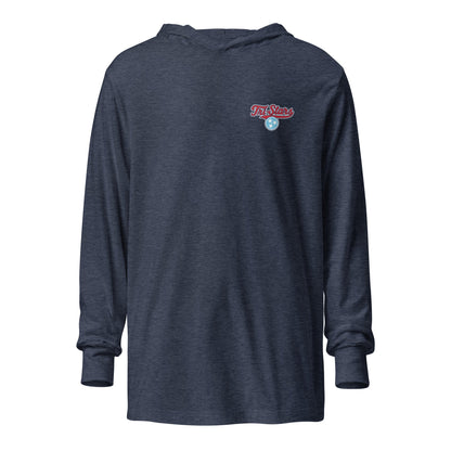 Performance | Hooded Long Sleeve T Shirt | Tri - Stars | 3 Stars Light Logo