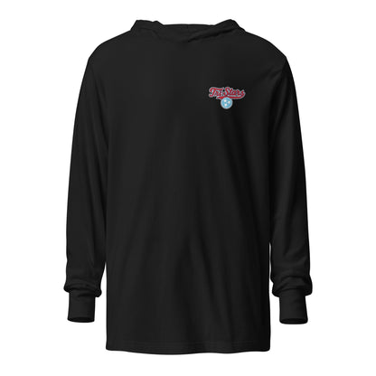 Performance | Hooded Long Sleeve T Shirt | Tri - Stars | 3 Stars Light Logo