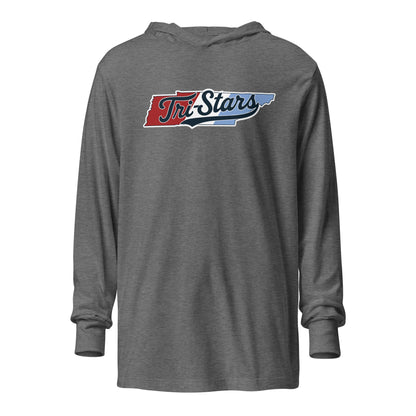 Performance | Hooded Long Sleeve T Shirt | Tri - Stars | TN Logo
