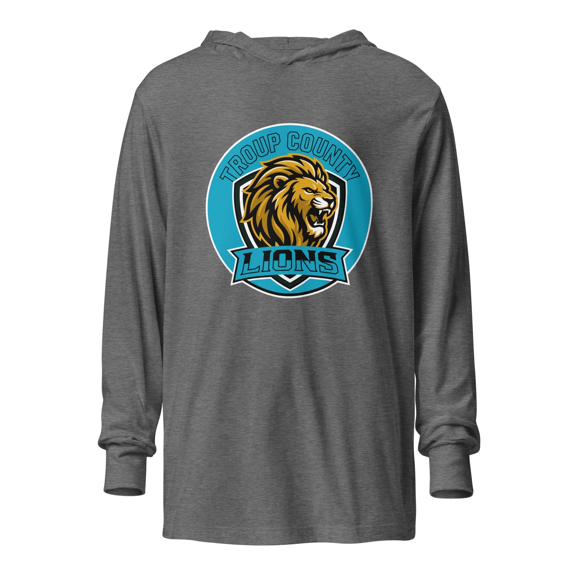 Performance | Hooded Long Sleeve T Shirt | Troup County Lions