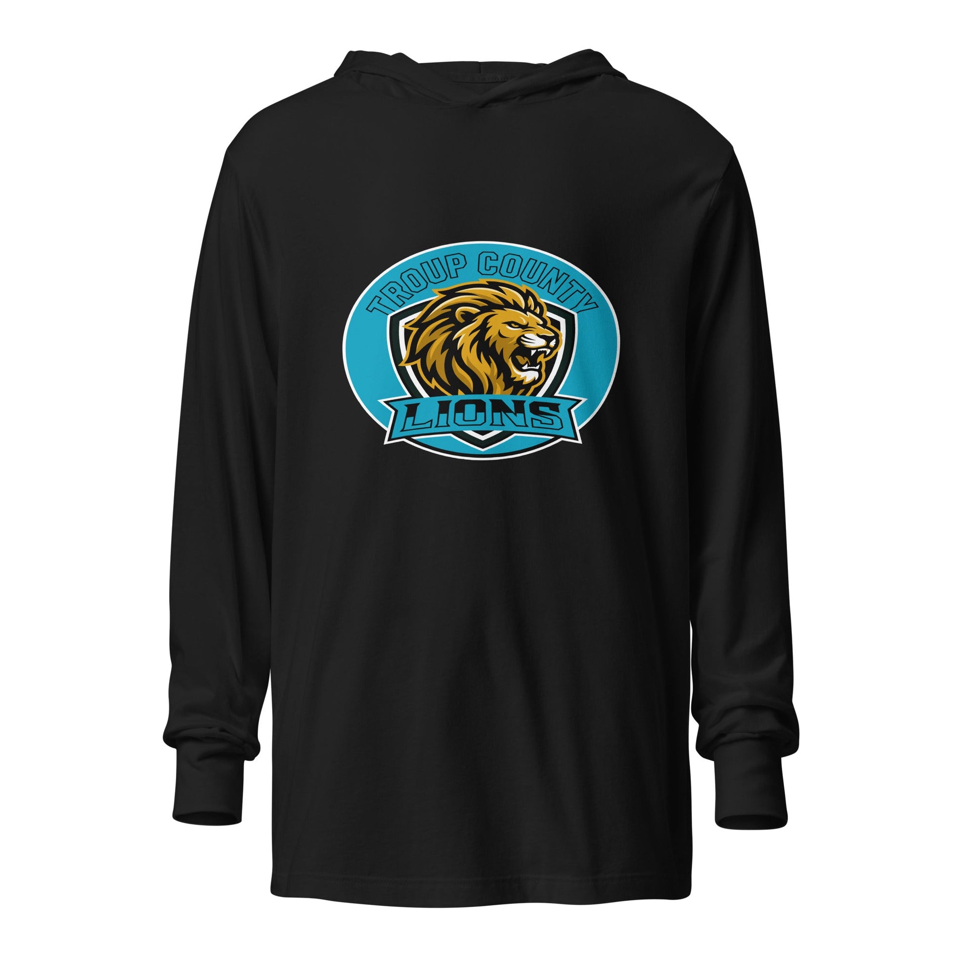 Performance | Hooded Long Sleeve T Shirt | Troup County Lions