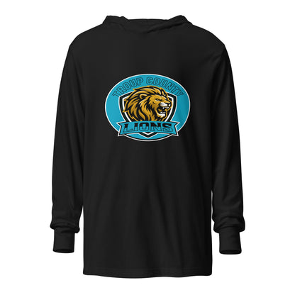 Performance | Hooded Long Sleeve T Shirt | Troup County Lions