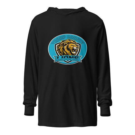 Performance | Hooded Long Sleeve T Shirt | Troup County Lions