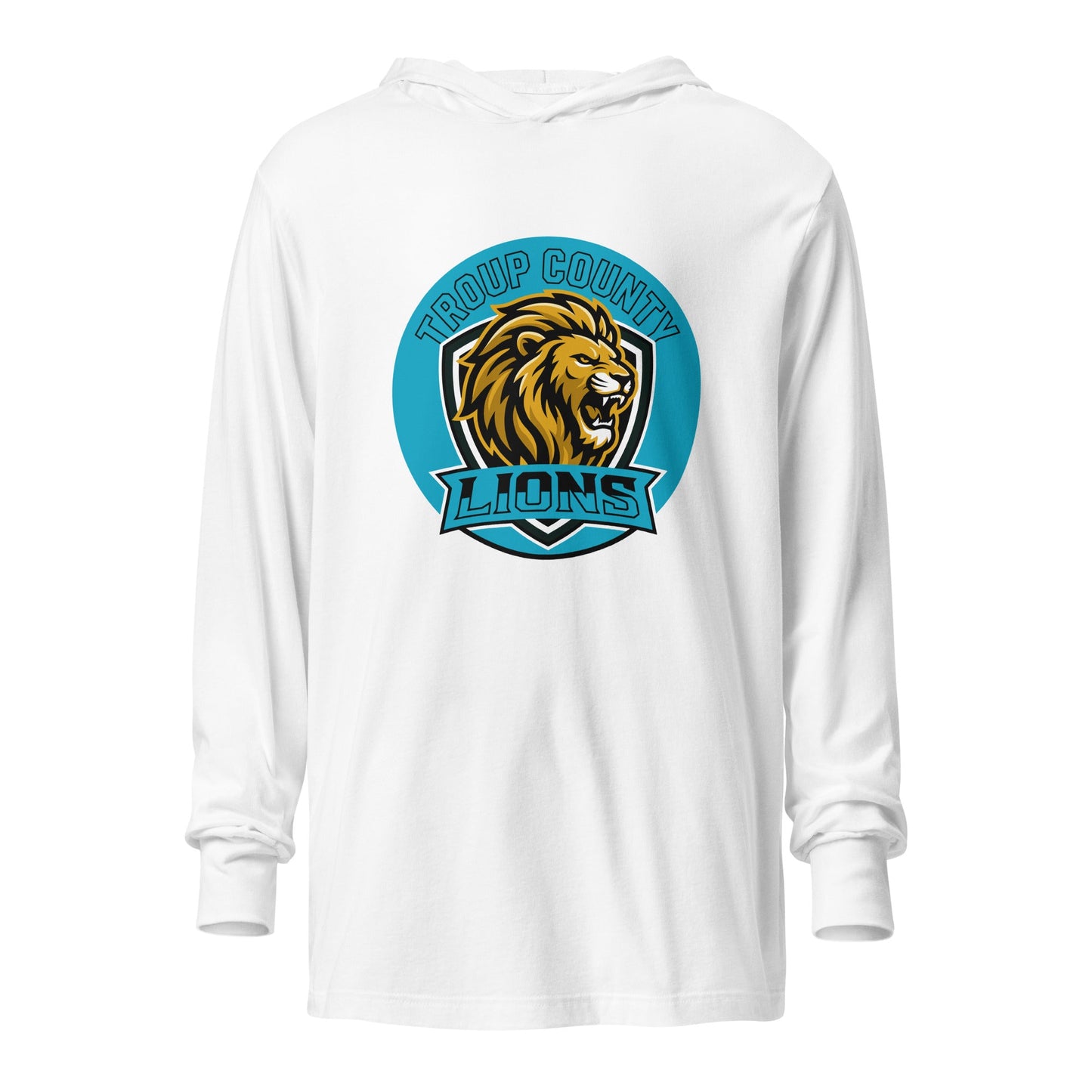 Performance | Hooded Long Sleeve T Shirt | Troup County Lions