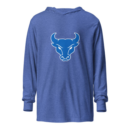 Performance | Hooded Long Sleeve T Shirt | UB Womens Club Basketball | Emblem Logo