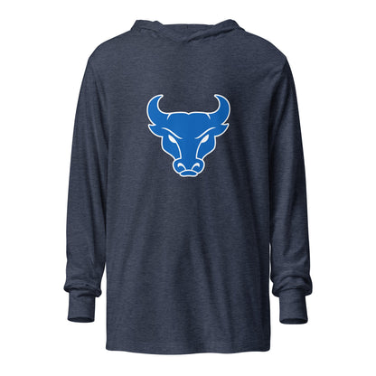 Performance | Hooded Long Sleeve T Shirt | UB Womens Club Basketball | Emblem Logo