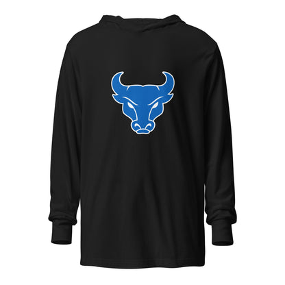 Performance | Hooded Long Sleeve T Shirt | UB Womens Club Basketball | Emblem Logo