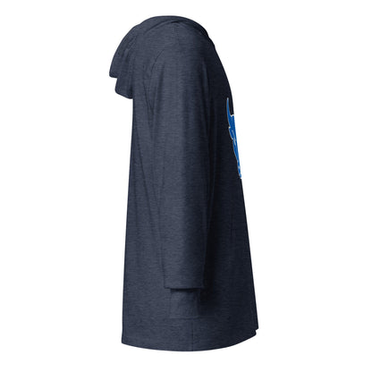 Performance | Hooded Long Sleeve T Shirt | UB Womens Club Basketball | Emblem Logo
