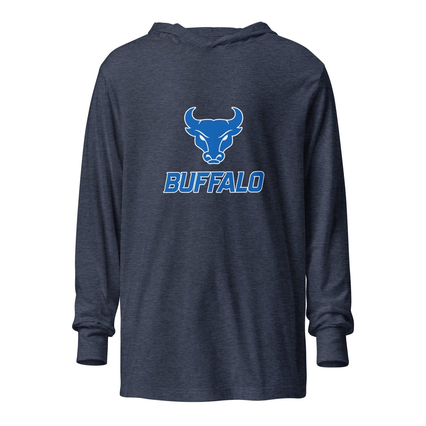 Performance | Hooded Long Sleeve T Shirt | UB Womens Club Basketball | Vanguard Buffalo Crest Logo