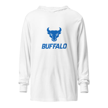 Performance | Hooded Long Sleeve T Shirt | UB Womens Club Basketball | Vanguard Buffalo Crest Logo