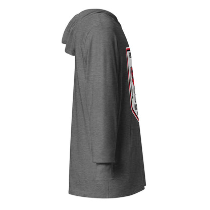 Performance | Hooded Long Sleeve T Shirt | UGA Club Lacrosse | Shield Logo