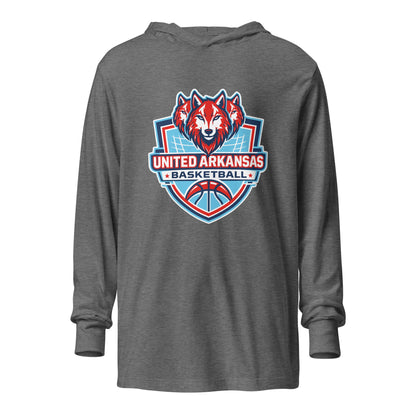 Performance | Hooded Long Sleeve T Shirt | United Arkansas Basketball