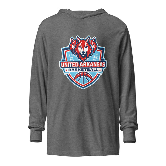 Performance | Hooded Long Sleeve T Shirt | United Arkansas Basketball