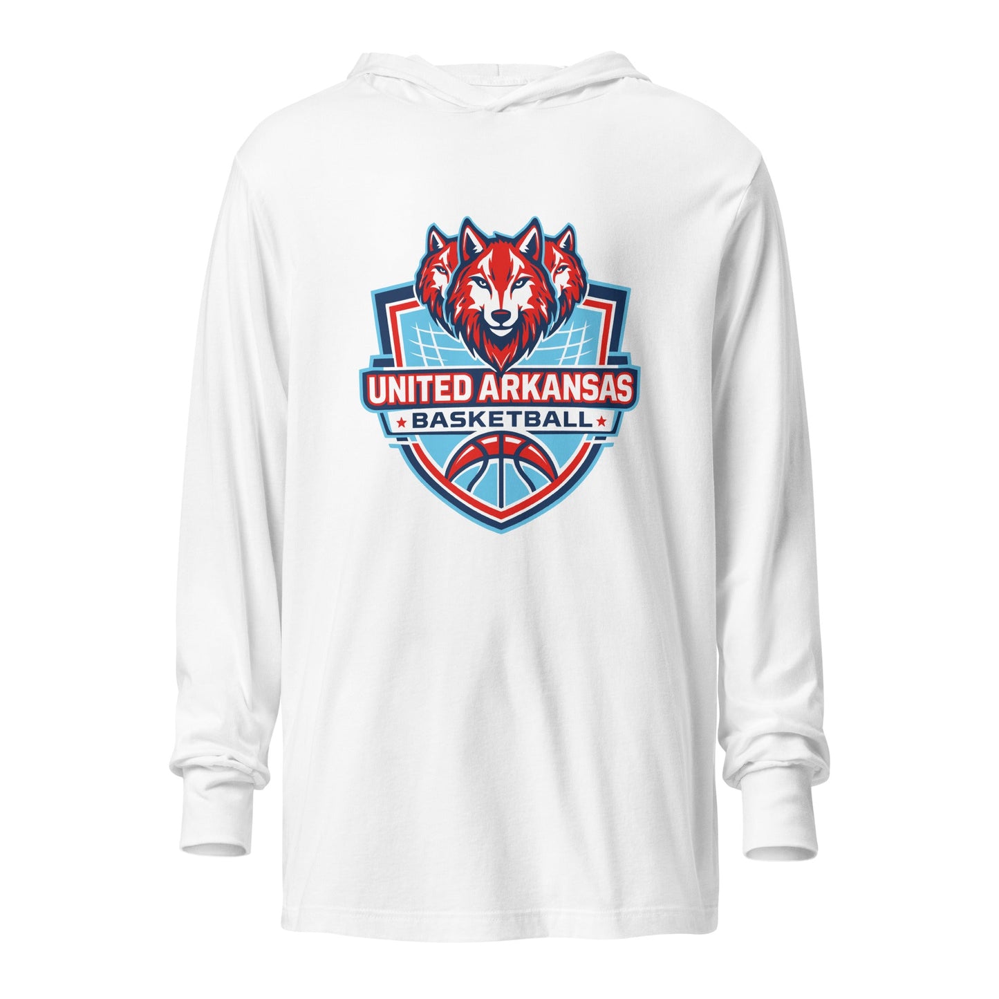 Performance | Hooded Long Sleeve T Shirt | United Arkansas Basketball