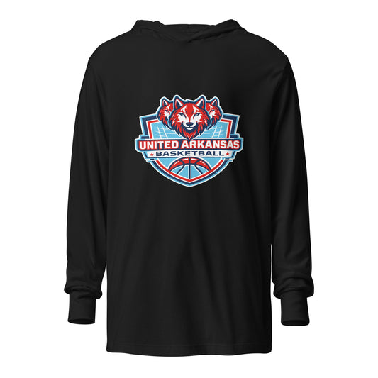 Performance | Hooded Long Sleeve T Shirt | United Arkansas Basketball
