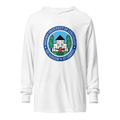 Performance | Hooded Long Sleeve T Shirt | University Of Virginia Lynhberg | Badge Logo