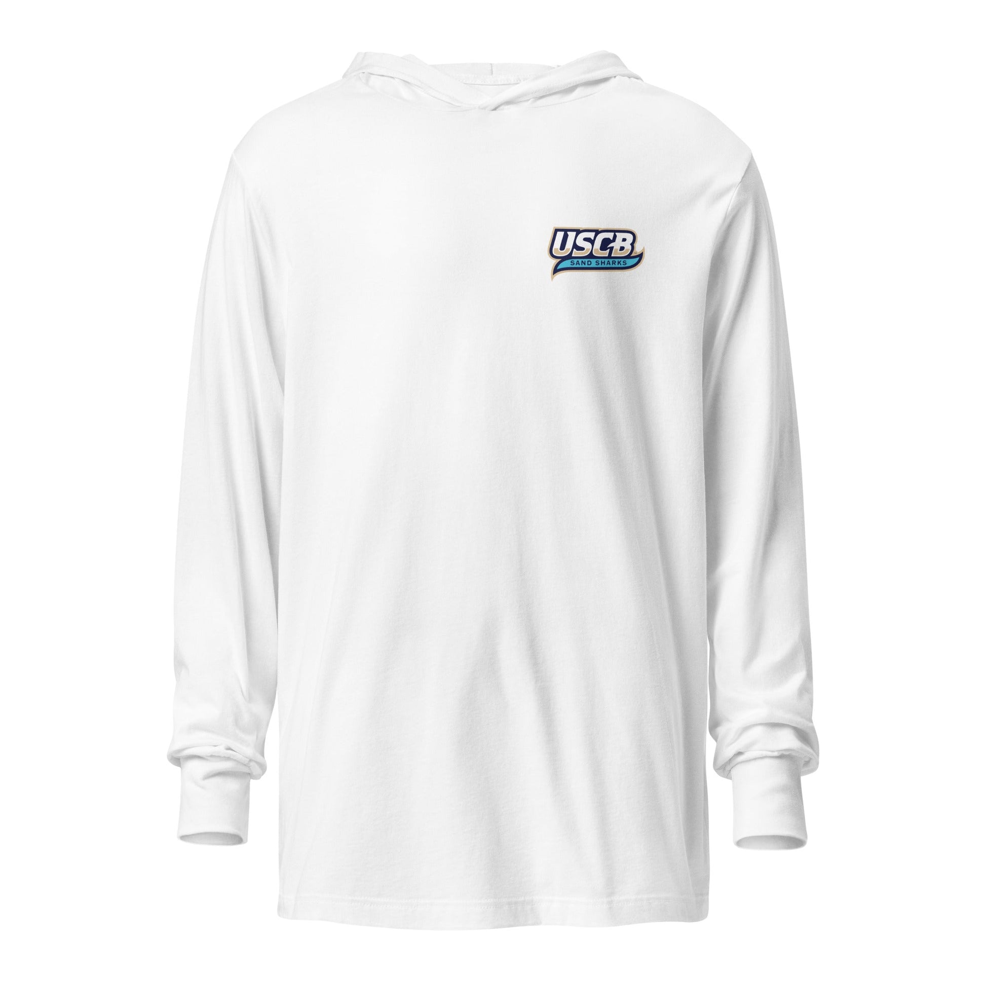 Performance | Hooded Long Sleeve T Shirt | University South Carolina Beaufort Track & Field | USCB Logo