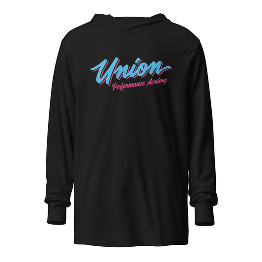 Performance | Hooded Long Sleeve T Shirt | U.P.A. | Union Vice Logo