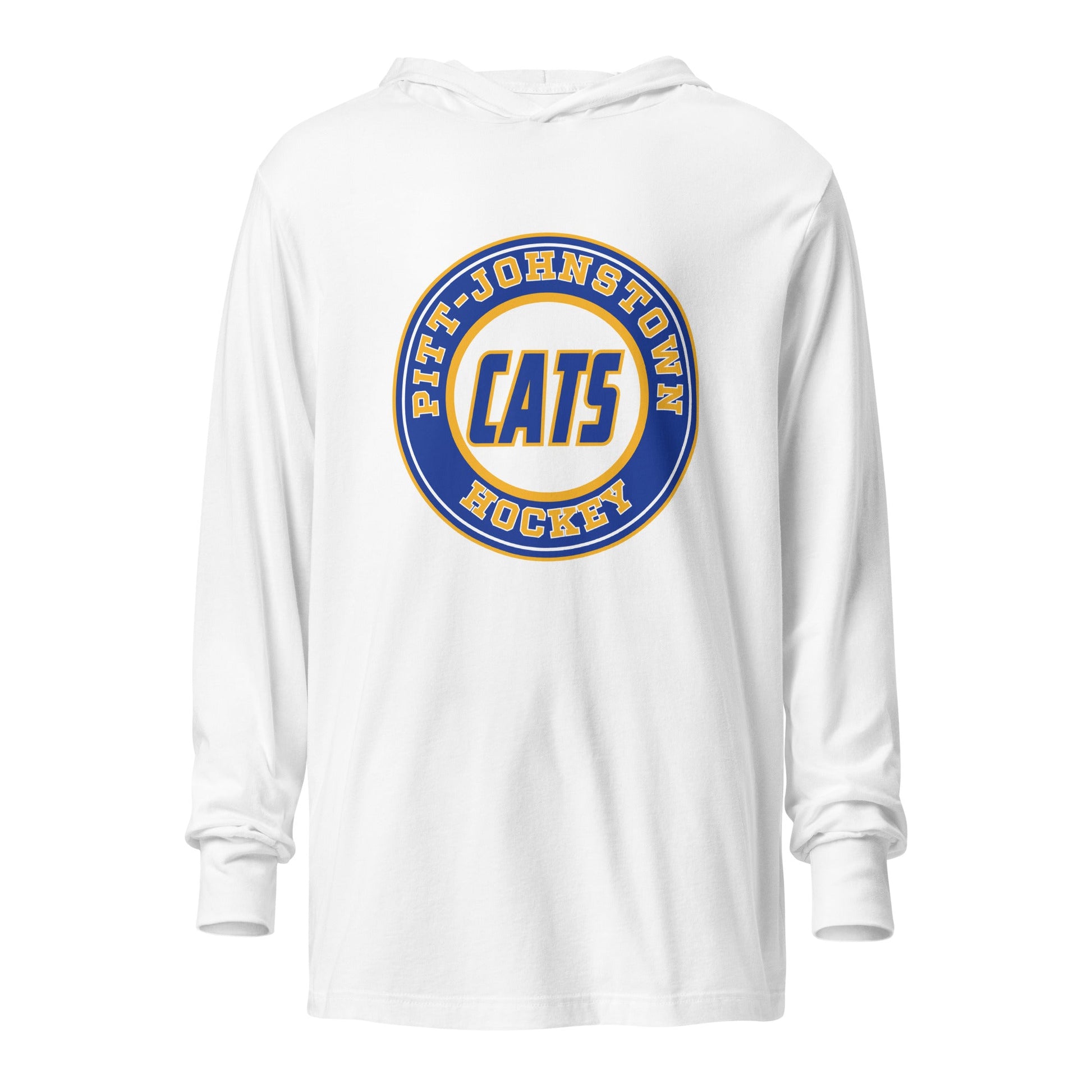 Performance | Hooded Long Sleeve T Shirt | UPJ Hockey | Badge Logo