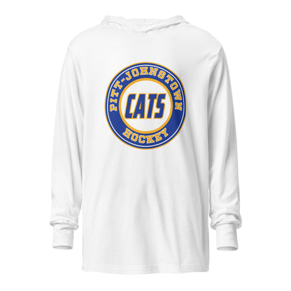 Performance | Hooded Long Sleeve T Shirt | UPJ Hockey | Badge Logo