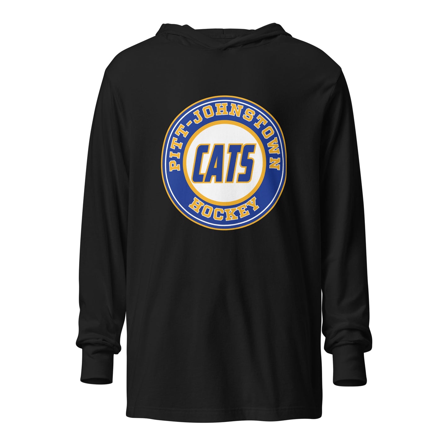 Performance | Hooded Long Sleeve T Shirt | UPJ Hockey | Badge Logo