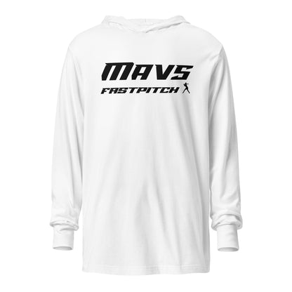 Performance | Hooded Long Sleeve T Shirt | Upper Makefield Mavs Fastpitch | Fastpitch Logo